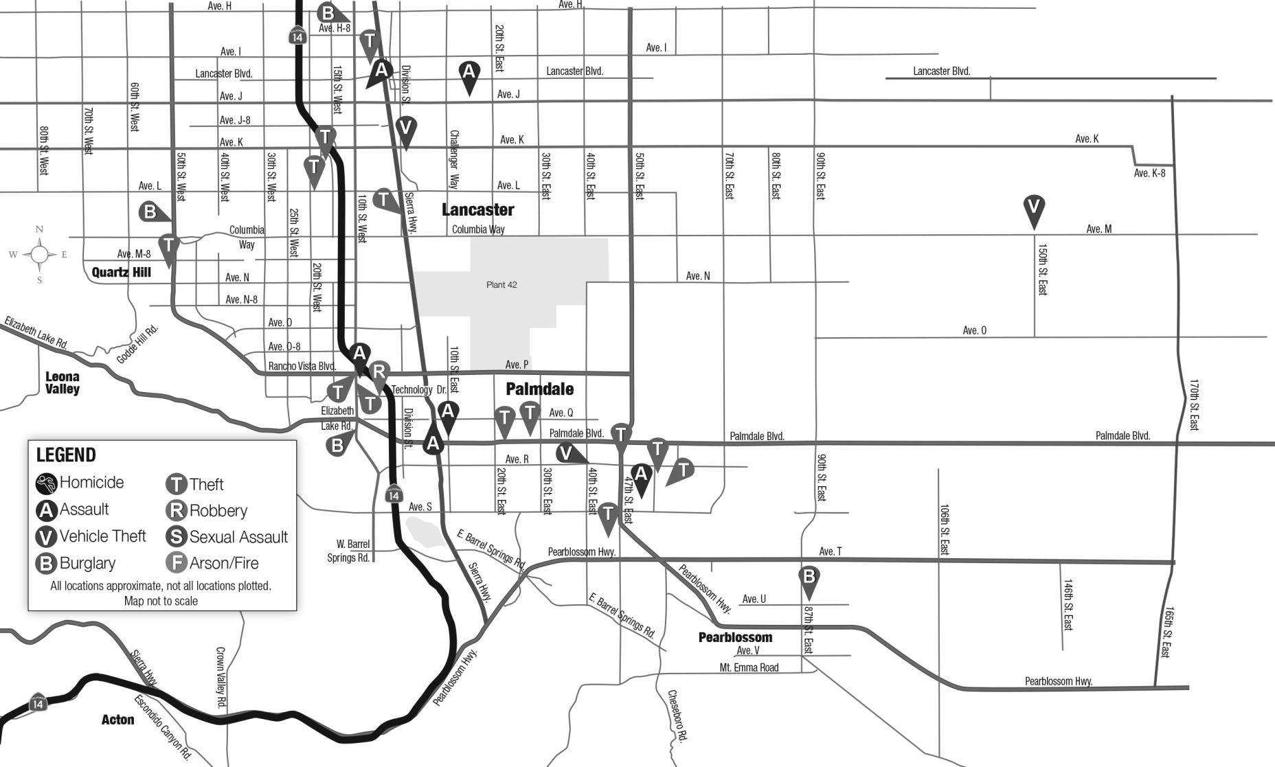 Antelope Valley Crime Blotter, January 15, 2020
